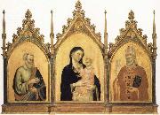 DADDI, Bernardo Madonna and Child with SS.Mat-thew and Nicholas of Bari oil painting picture wholesale
